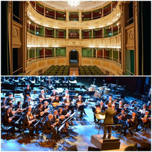 Load image into Gallery viewer, Aperitivo e concerto di mandolini alla "Piccola Scala" di Milano: il teatro Gerolamo! | miguidi