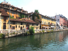 Load image into Gallery viewer, Metti una sera d'estate...a passeggiar sul Naviglio | miguidi