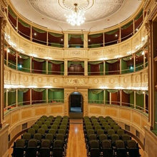 Load image into Gallery viewer, Aperitivo e Spettacolo "StraMilano - Parole e Musica De Milan" alla "Piccola Scala" di Milano: il Teatro Gerolamo | miguidi